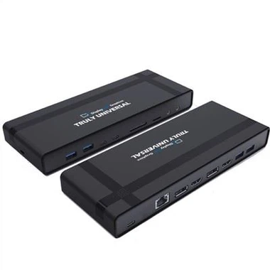 USB Dual 4K Ultra HD с несколькими дисплеями Универсальная док-станция