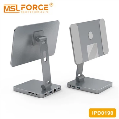 USB C HDMI 4K60Hz 10G HUB - Магнитная подставка для iPad Pro Air